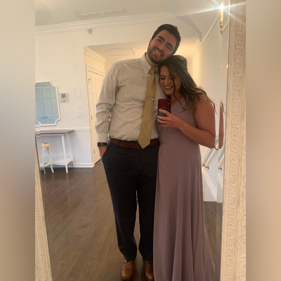 Dear Cleo Bridesmaid Dress in Lavender - Picture 4 of 4